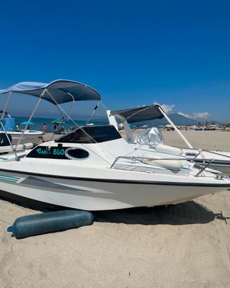 Barca Cabin 550 Semicabinata – Mercury Pro 40 CV