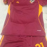 Completino calcio Roma personalizzato