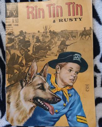 fumetto rin tin tin n.60 agosto 1965