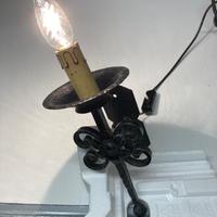 Applique da parete in ferro battuto