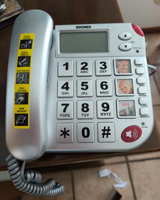Telefono con filo Brondi Super Bravo Plus