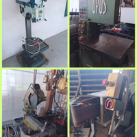 Sega a nastro OPUS, troncatrice Fabris, levigatric