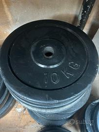 Dischi palestra Gommati 28mm- Vari tagli