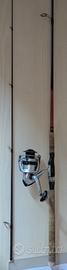 Canna da spinning Shimano Catana mare e predatori