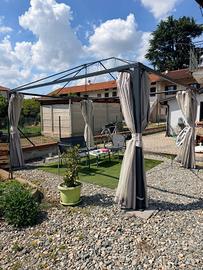 gazebo 4x3 m
