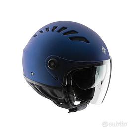 CASCO TUCANO URBANO 1230 EL TOP BLU OPACO DOPPIA V