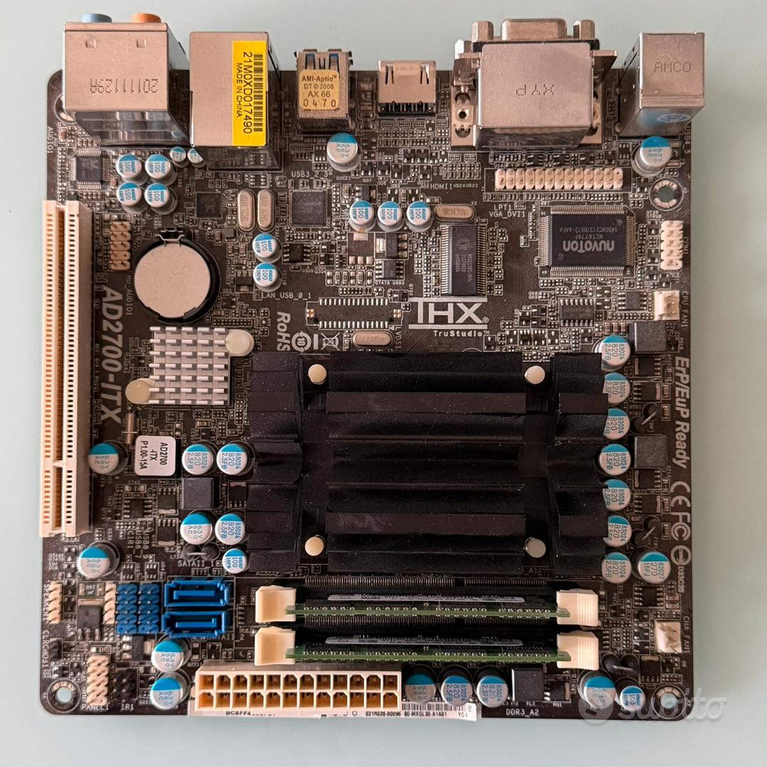 Mini itx atom 2700 4gb mini pc - Informatica In vendita a Milano