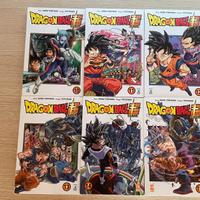 MANGA GRAGON BALL SUPER dal  10 al 15