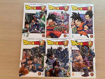 MANGA GRAGON BALL SUPER dal  10 al 15