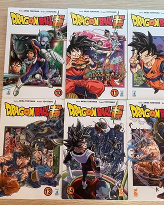 MANGA GRAGON BALL SUPER dal  10 al 15