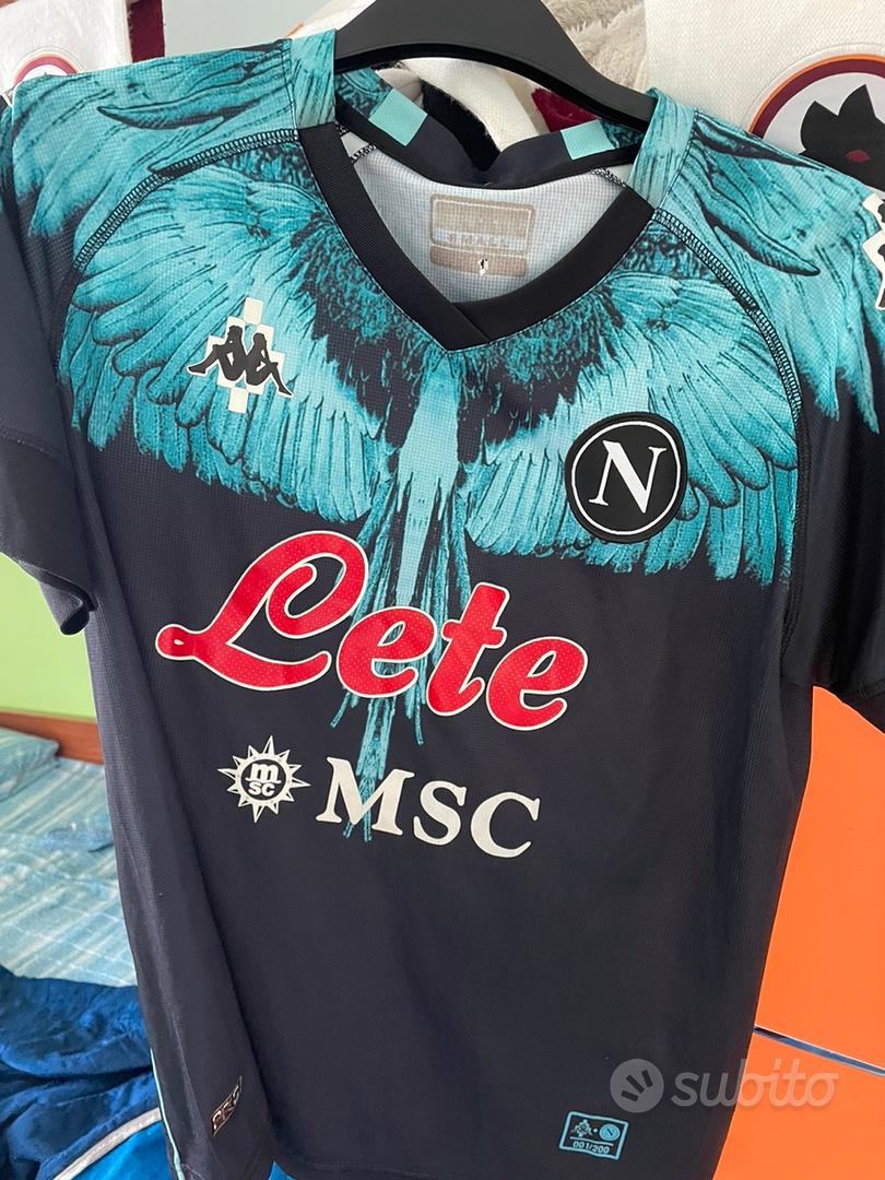 Napoli Maglia Marcelo Burlon Verde MAGLIETTA NAPOLI MARCELO BURLON