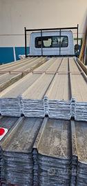 Lamiere grecate ondulate usate