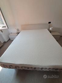 materasso Topper 160x200 cm raffreddante alto 8cm