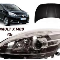 Renault X Mod musata airbag cofano fanale box 13