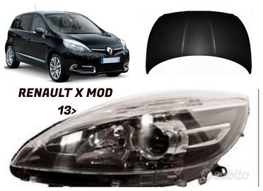 Renault X Mod musata airbag cofano fanale box 13