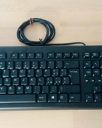 Tastiera Novotek USB con Layout Italiano – Nera