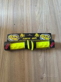 Scooter Pro Grips anni 80-90 giallo neon in gomma