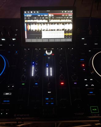 Denon Dj Prime 4+ con decksaver e borsa Magma