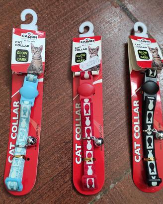 3 Collarini per gatti
