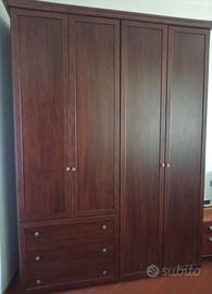 Armadio 4 ante +. 3 cassetti