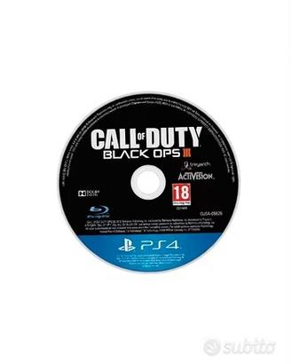 Call of Duty Black Ops III PS4 Disco Originale