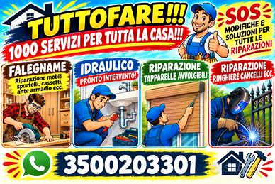Idraulico Falegname Saldatore Tapparelle Avvolgib