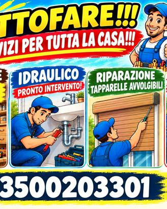Idraulico Falegname Saldatore Tapparelle Avvolgib
