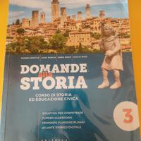 Libro "Domande alla storia 3"