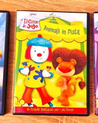 DVD per bambini Paw Patrol e Jojo Disney