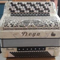 Fisarmonica Dega 120 bassi 5/5 cromatica midi
