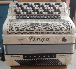 Fisarmonica Dega 120 bassi 5/5 cromatica midi