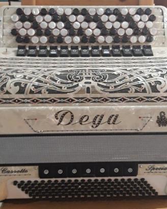 Fisarmonica Dega 120 bassi 5/5 cromatica midi