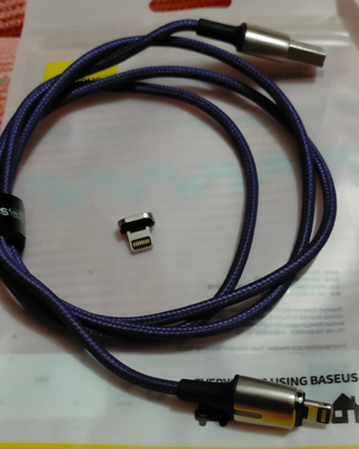 Cavi ricarica a calamita USB-c e Iphone