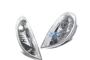 FRECCIE ANTERIORI MERCEDES R170 SLK 96-04 CROMATE