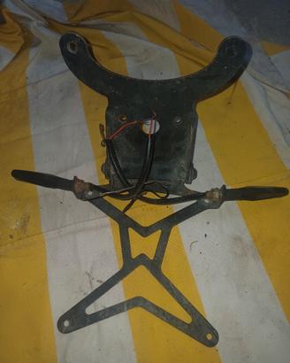 Z750 2009 targhino con frecce e stoppino 