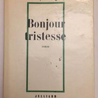 Francoise Sagan Bonjour Tristesse Julliard 1957