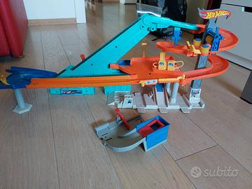 Hot Wheels autolavaggio + track stopper 