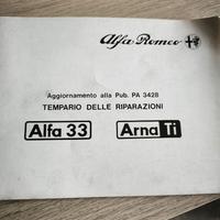 libretti manutenzioni alfa romeo