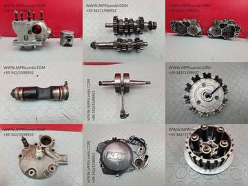 RICAMBI MOTORE KTM LC2 125 2T 1997 2001