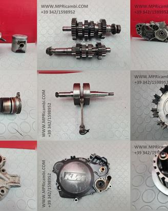 RICAMBI MOTORE KTM LC2 125 2T 1997 2001
