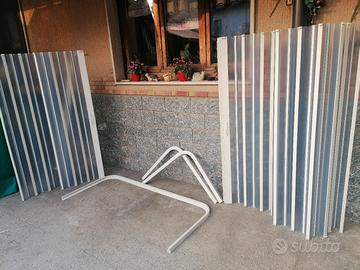 cabina in pvc per vasca da bagno