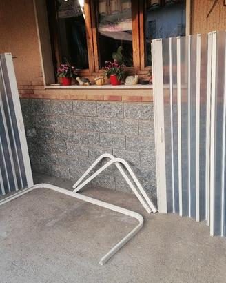 cabina in pvc per vasca da bagno