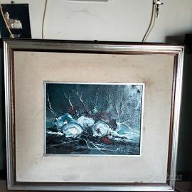 dipinti olio su tela Mariano Imperatori 