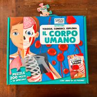 Puzzle Educativo Sassi Science - Il Corpo Umano
