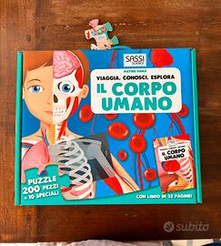 Puzzle Educativo Sassi Science - Il Corpo Umano