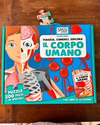 Puzzle Educativo Sassi Science - Il Corpo Umano