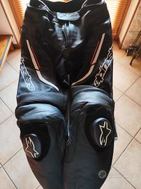 tuta in pelle divisibile Alpinestar  tg48