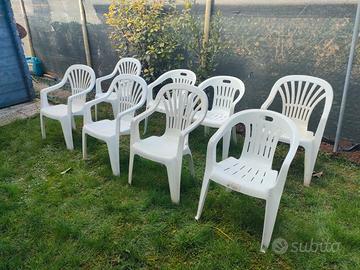 Sedie Plastica da Giardino
