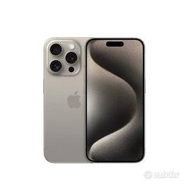 iPhone 15 Pro 256 GB Titanio Naturale