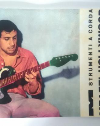Meazzi hollywood chitarre basso catalogo anni 60